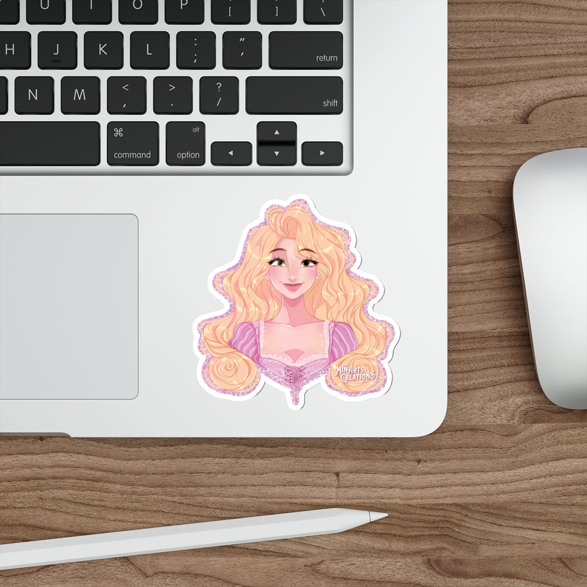 Rapunzel Die-Cut Stickers