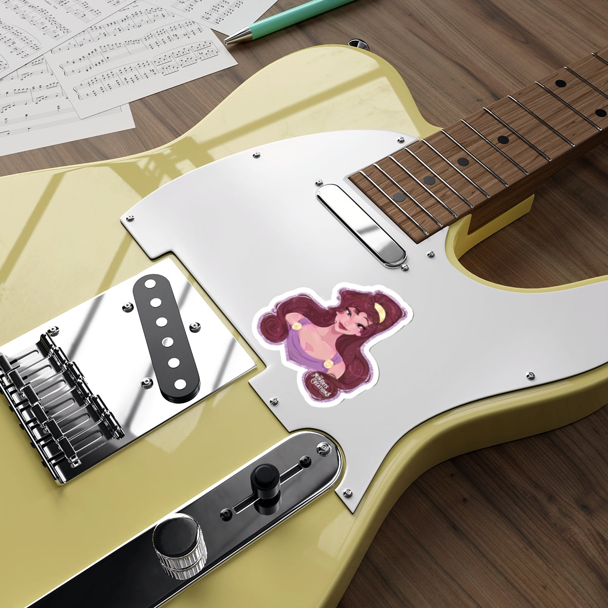 Megara Die-Cut Stickers