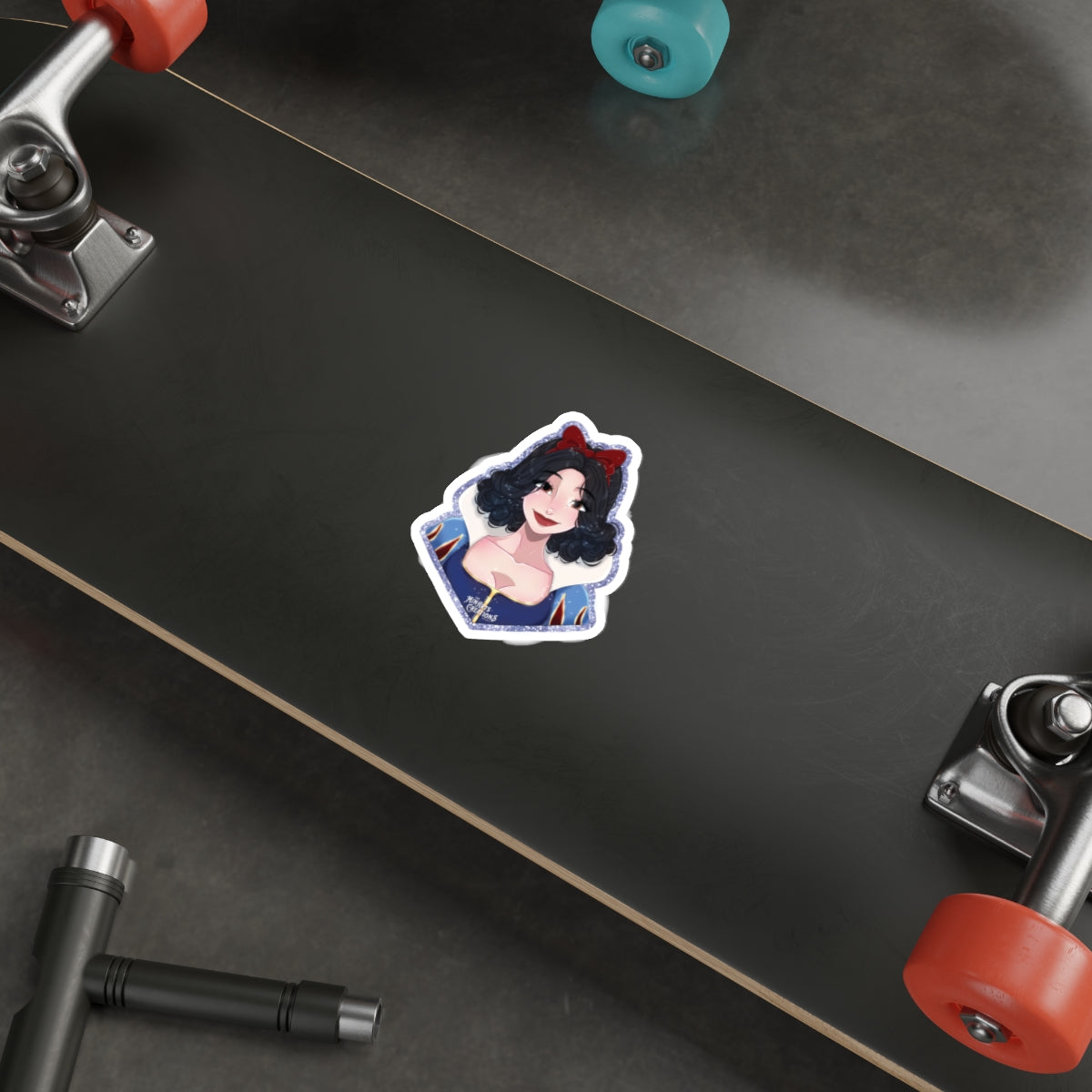 Snow White Die-Cut Stickers
