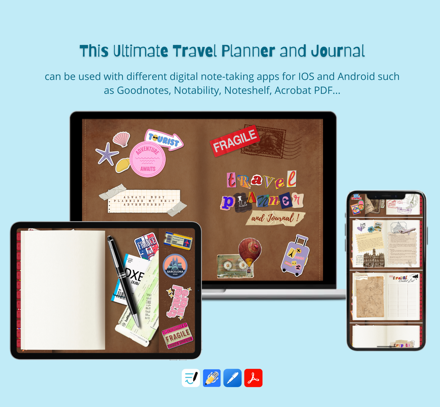 The Ultimate Travel Planner & Journal