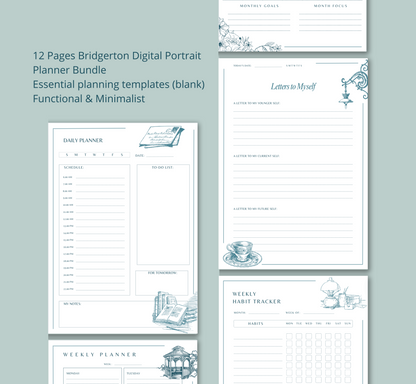 The Ultimate Bridgerton Inspired Digital Planner
