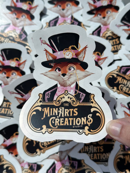 Autocollants de Sir Foxtails (La Mascotte du Studio MinArtsCreations)